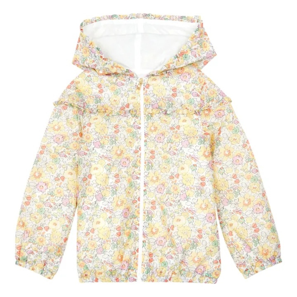 Tartine et Chocolat Liberty Floral Jacket with matching hairband